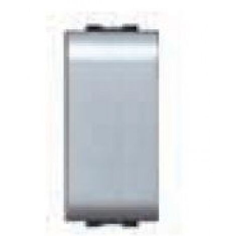LIFE 4000 TEC INTERRUTTORE UNIPOLARE ARGENTO SAT 12 PZ