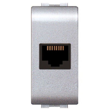 LIFE 4084 TEC PRESA TELEFONICA RJ11 PLUG 6/4C ARG- 12,0 pz