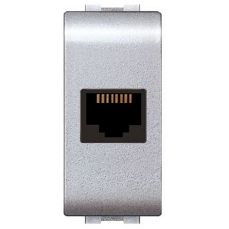 Life art.4084tec presa telef.rj11 plug6/4a - 12 pz