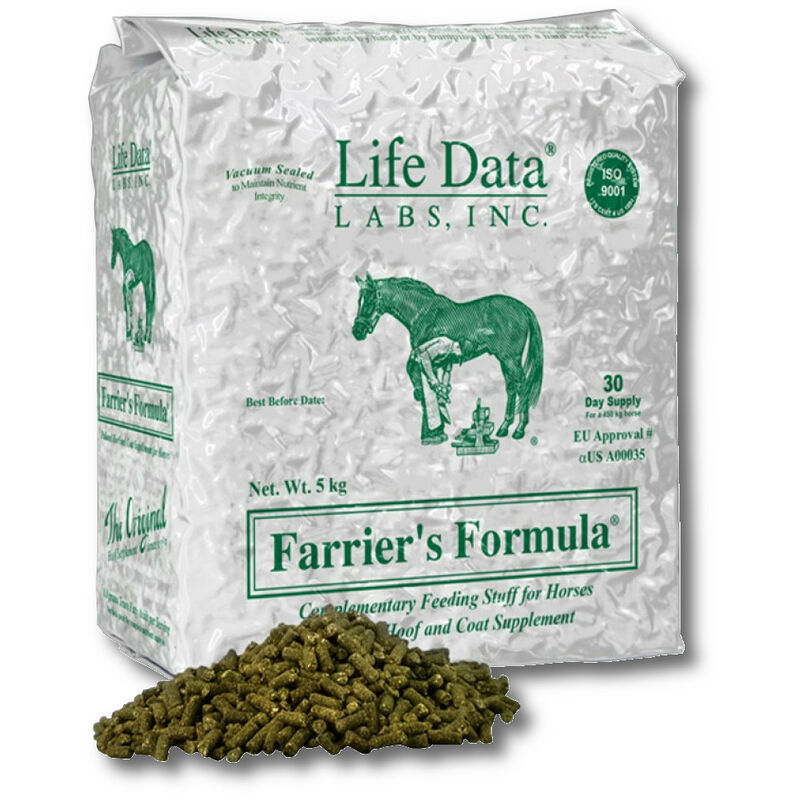 Life Data - LABS Farrier's Formula Original 5 kg aliment pour chevaux croissance de sabot sabots