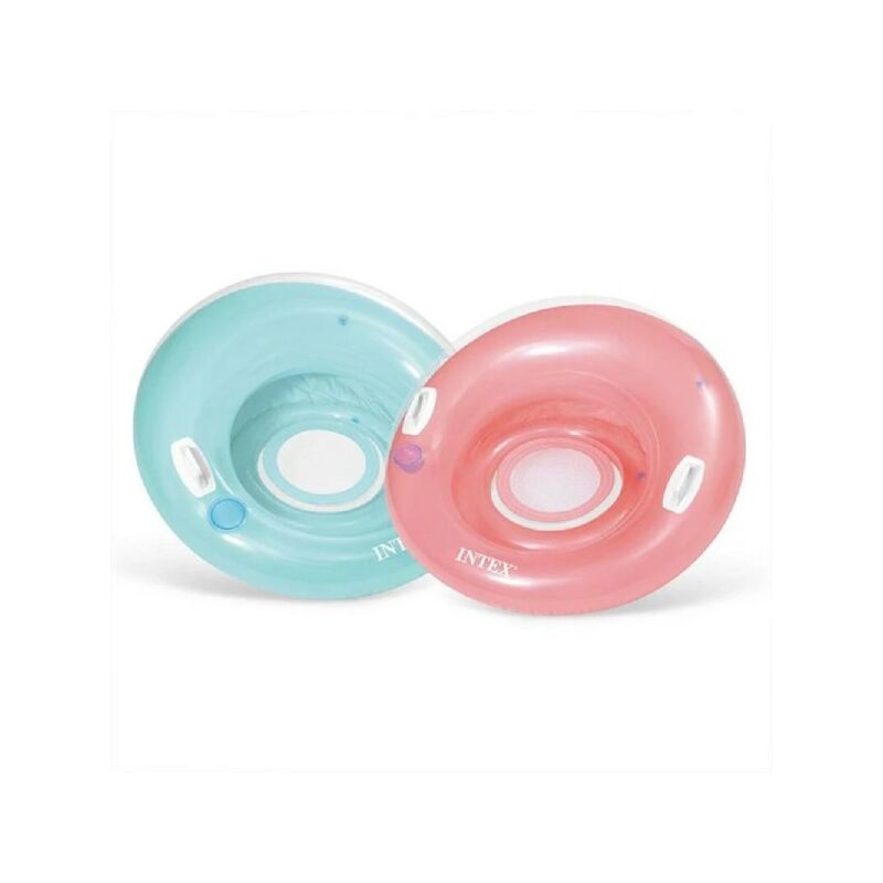 Trade Shop Traesio - Sillón Lounge Flotabilidad 119 Cm Colores Surtidos Manillas Portavasos 58883