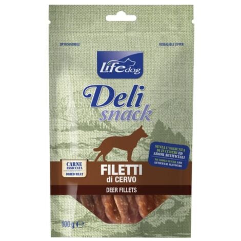 Life Dog Filetto Essiccato 100gr Cervo