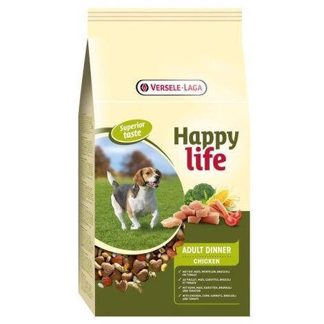 Life Happy Chickn Dinner per adulti 3 kg