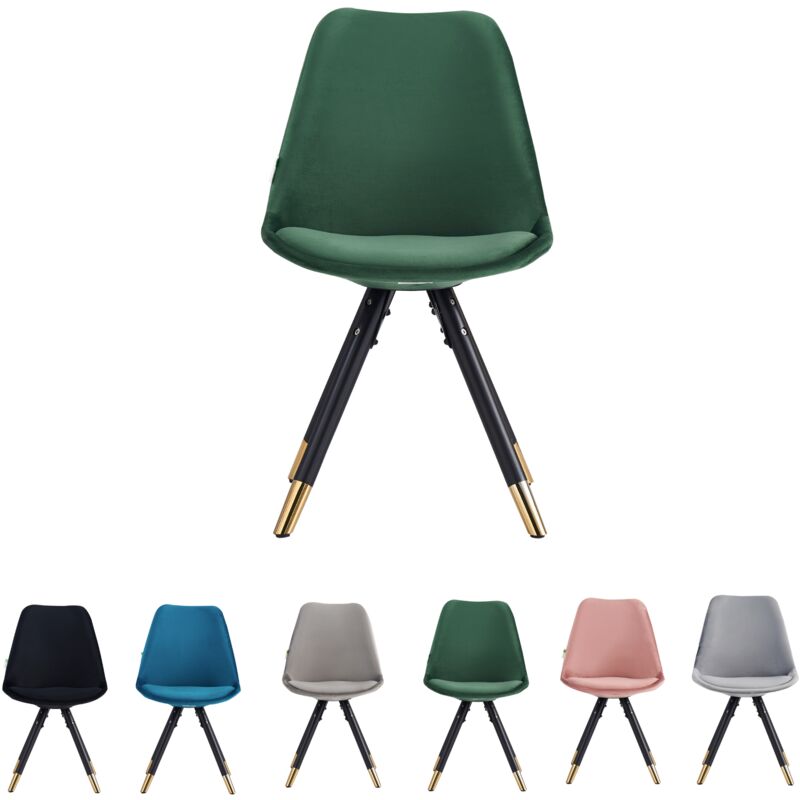 1/4 Sofia Velvet Upholstered Dining Chair Single - Green 1/4 Sofia Velvet Upholstered Dining Chair Single - Green