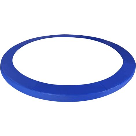 LIFERUN Bâche pour Trampoline Couverture de rebord de trampoline Ø366cm Couverture de trampoline Protection UV Résistant- Bleu
