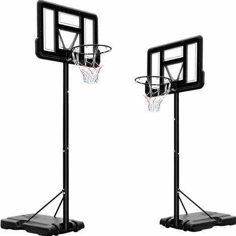 YOLEO Basketballkorb Outdoor für Kinder, 160–210cm Höhenverstellbar,  Transportable Basketballständer mit Rollen, Tragbar Kinder Basketballkorb :  : Sport & Freizeit