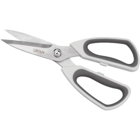 LIFESTYLE tijeras selecta multiusos 2582 , Tijera multiusos serie grava con zona de agarre en silicona para un mejor ajuste. -Marca: Lifestyle. -Gran calidad. -Multifuncionalidad.