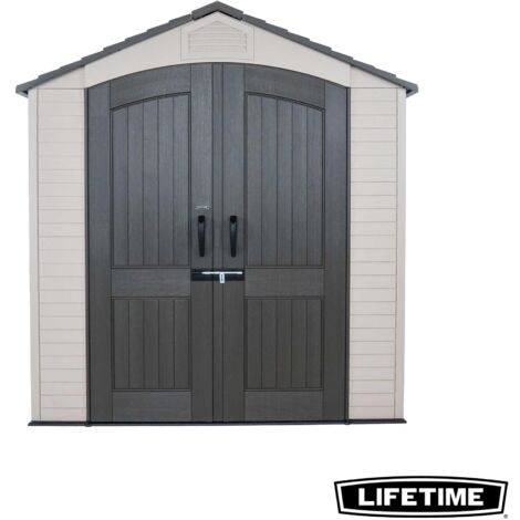 Lifetime Abri de Jardin 5.58m2 (2,44 x 2,29 m) PEHD