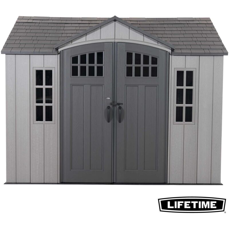 Lifetime - Abri de Jardin Rough Cut 3.05 x 2.43 m pehd 60334U