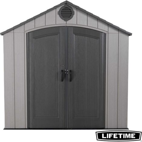 Lifetime Abri de jardin ROUGH CUT 7.38m2 (2.43x3.04m) PEHD 60356