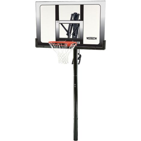 Lifetime Adjustable In-Ground Basketball Hoop (52-Inch Polycarbonate)
