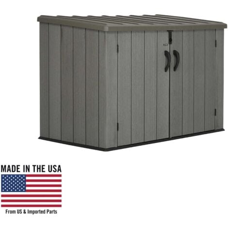 Lifetime Horizontal Storage Shed 75 cubic feet - Roof