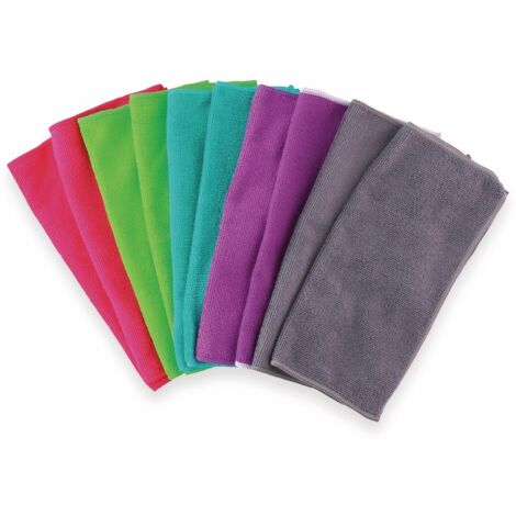 LIFETIME Mikrofaser-Reinigungstücher CLEAN, 10 Stück, 30x30 cm