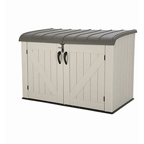 Lifetime - Resistente casottino in plastica Interamente accessoriato