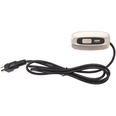 Lift Chair Hand Controller 5 Pin 2 Buttons Electric Sofa Power Recliner Control Switch with USB Charging Port 12‑29V