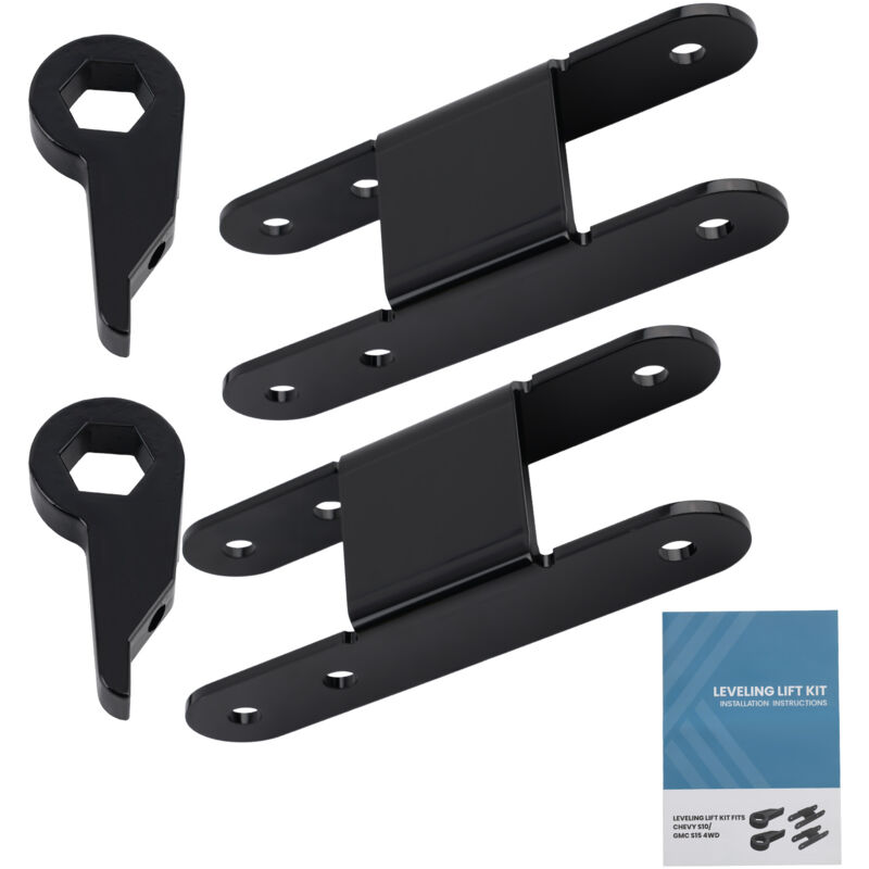 Image of Lift Kit 3'' Torsion Keys Rear Shackles for Chevy S10 Blazer 1982-2004 2001