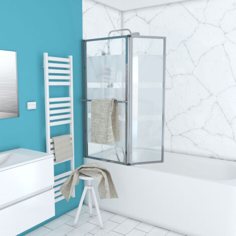Lift Tubs + 139x105 Profilo in alluminio Profilo in alluminio cromato + vetro trasparente con strip depolie