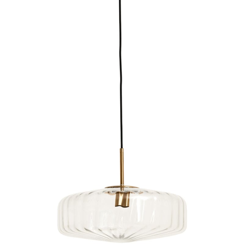 Light&living - suspension - Pleat - transparent - verre - ø