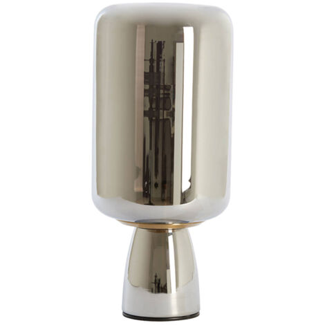 Light and Living tischlamp  - stoff - glas - 1880112