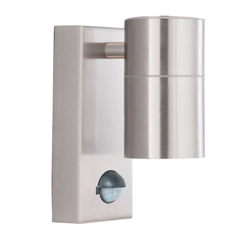 Searchlight - Outdoor - 1 aplique de luz de acero inoxidable IP44, GU10