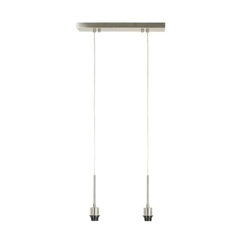 

3014228 - Colgante luces 'Sitka' 2xE27 Max.60W - 48x120cm - n - Light&living