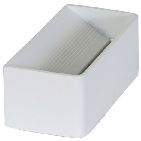 Light & Living 3114009 - Applique murale LED 7W "DIKO" - 20x10x8cm - Blanc Mat