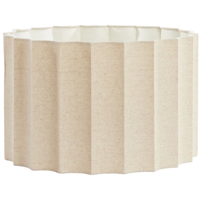 Abat-jour - Disli - beige - textile - ø 35cm - - Light&living