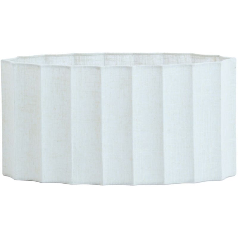 Light&living - abat-jour - Disli - blanc - textile - E27 -