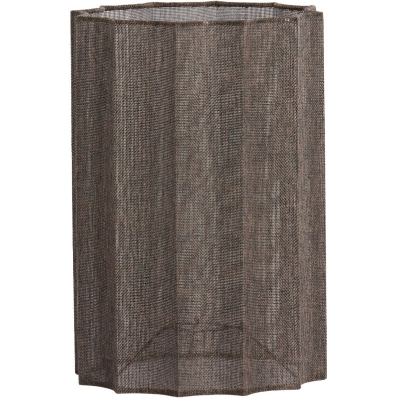 Light&living - abat-jour - Disli - marron - textile - ø 24cm -