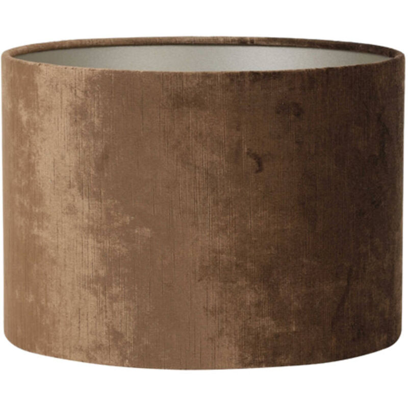 Abat-jour - Gemstone - marron - textile - ø 25cm - Light&living