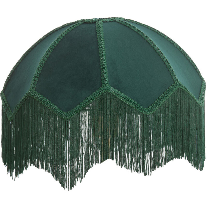 Abat-jour - Malacia - vert - raffia velours - Light&living