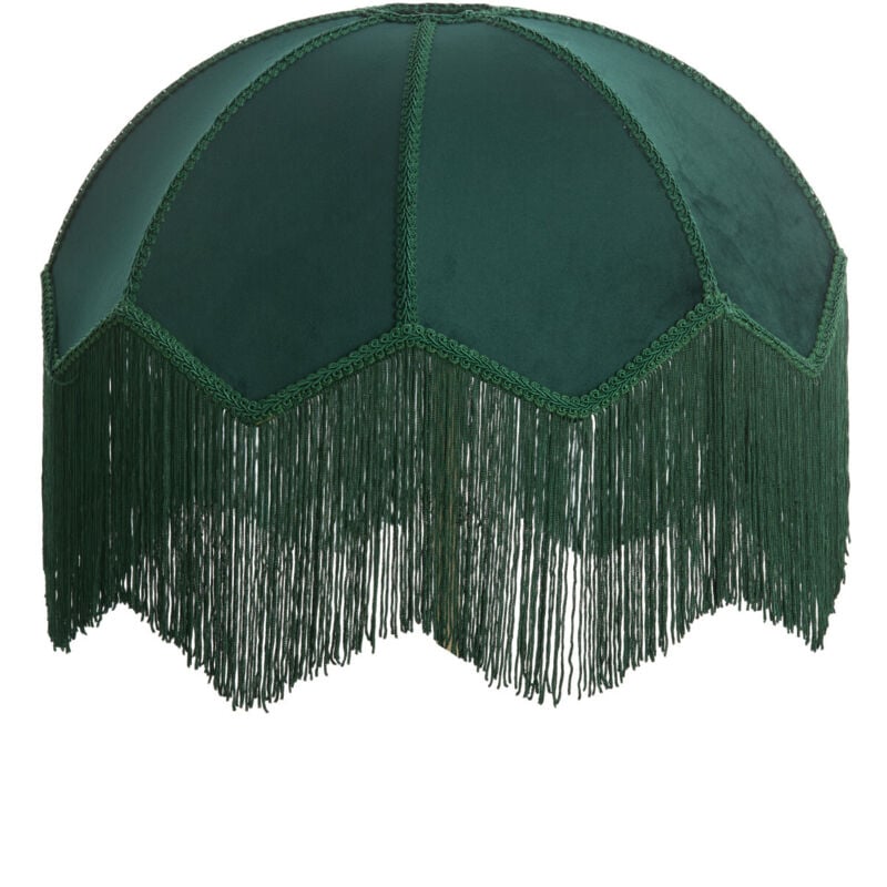 Abat-jour - Malacia - vert - raffia velours - Light&living