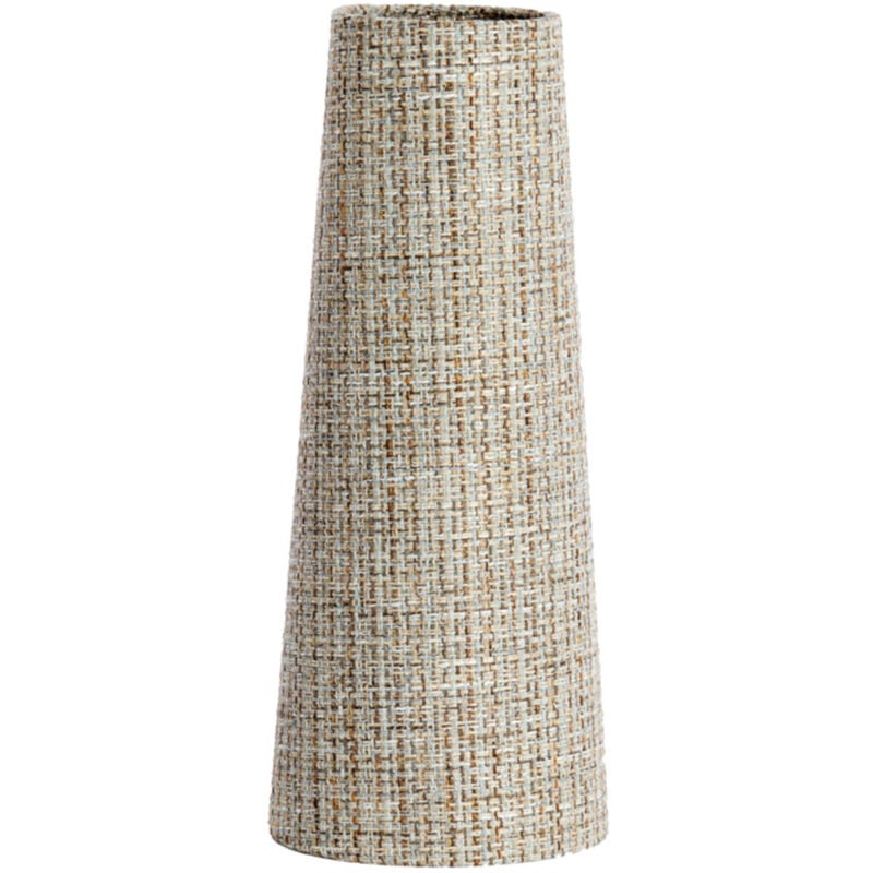 Abat-jour - Okavi - marron - textile - ø 13cm - - Light&living