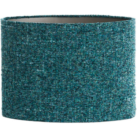 Light & Living - abat-jour - Osire - bleu - textile - E27 -