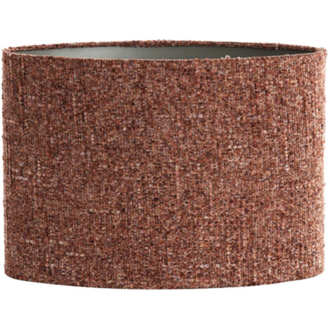 Light & Living - abat-jour - Osire - rouge - textile - E27 -