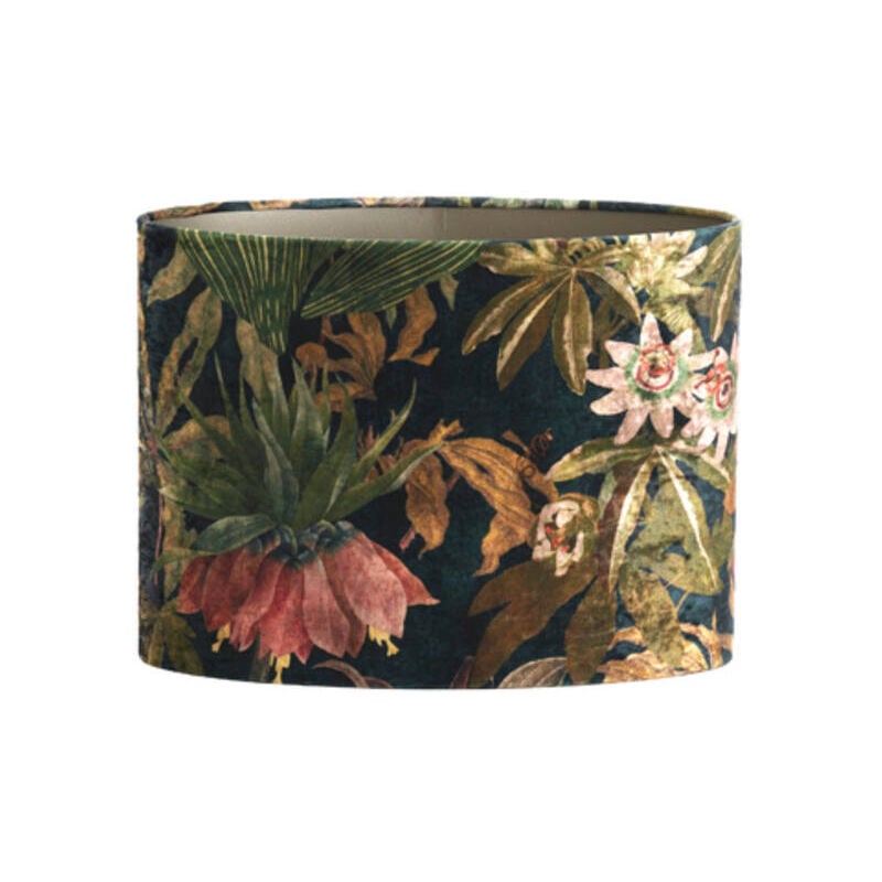 Abat-jour - Passion - vert - textile - E27 - - Light&living