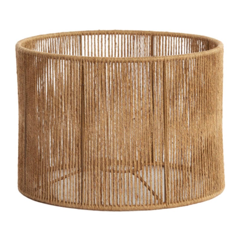 Abat-jour - Tossa - naturel - textile - ø 30cm - - Light&living