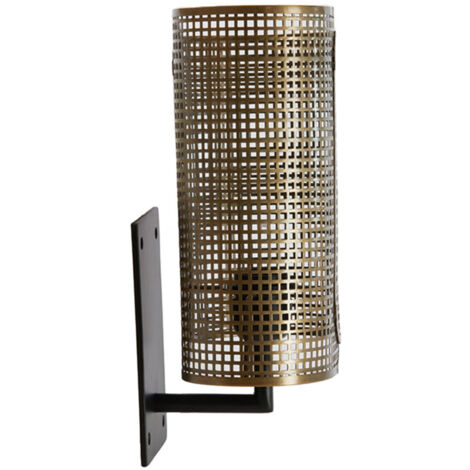 Light & Living - aplique de pared - Maci - bronce - metal - E27 -