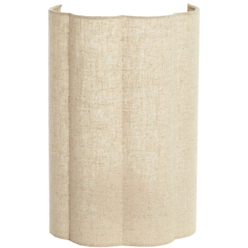 Light & Living - applique murale - Fringe - beige - textile - E27 Light & Living - applique murale - Fringe - beige - textile - E27