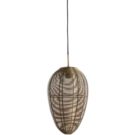 Light & Living - hängeleuchte - Yaelle - bronze - metall - Ø 26cm