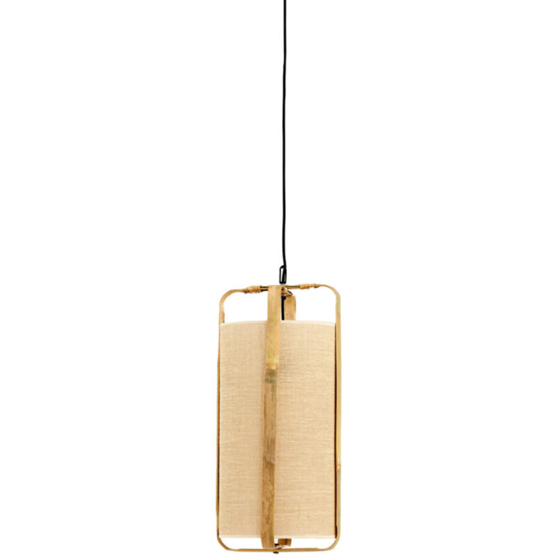 Light & Living - Hängeleuchte - Sendai - Natürlich - Bambus - E27