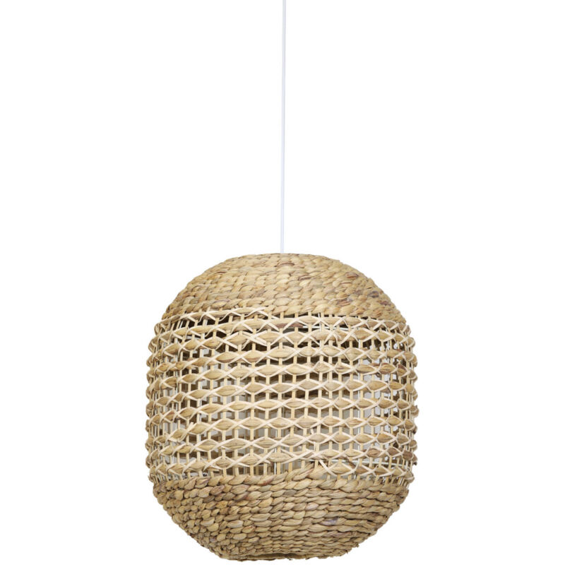 Light & Living - Hängeleuchte - Tripoli - Natürlich - Rattan -
