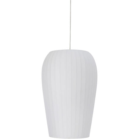 Light & Living - lampada a sospensione - Axel - bianco - plastica