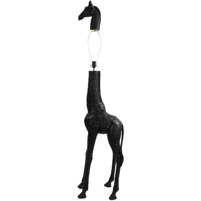 Light&living - lampadaire - Giraffe - noir - plastique -