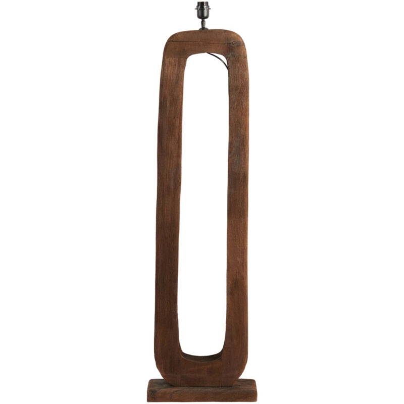 Light & Living - lampadaire - Kelafo - marron - bois - luminaire Light & Living - lampadaire - Kelafo - marron - bois - luminaire