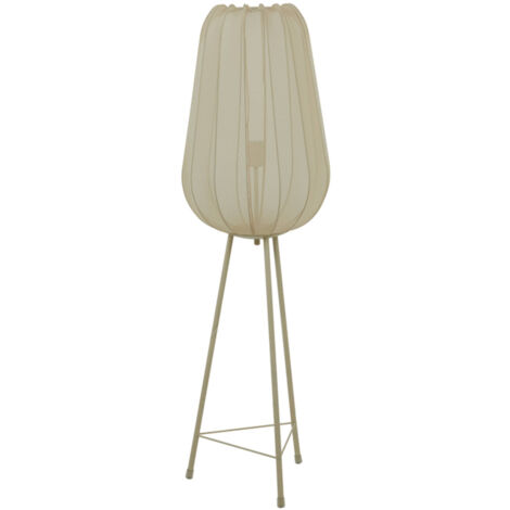 Light & Living - lampadaire - Plumeria - beige - textile - lampe