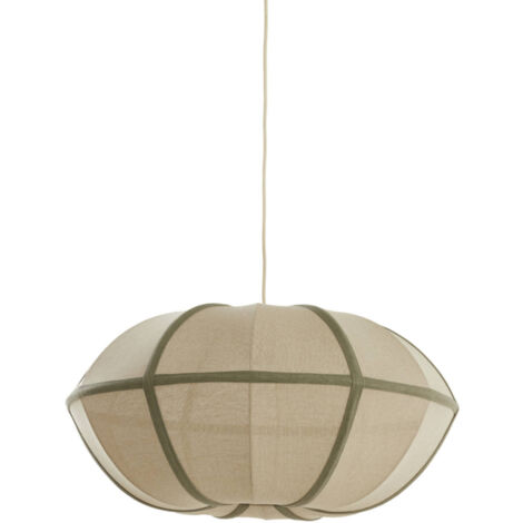 Light & Living - lámpara colgante - Mirelys - natural - textil -