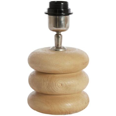 Light & Living - lámpara de mesa - Budongo - natural - madera -