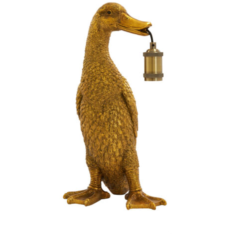 Light & Living - lámpara de mesa - Duck - bronce - plástico -