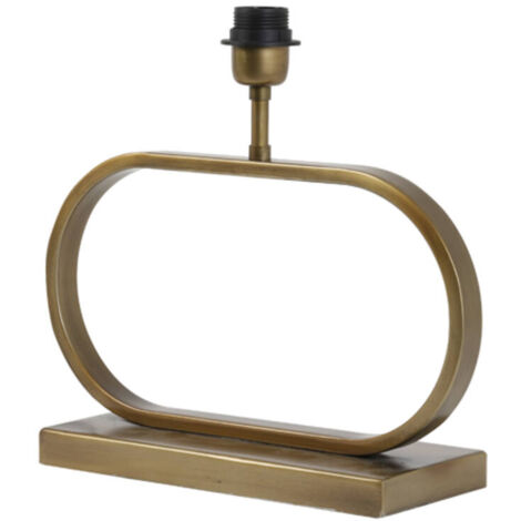 Light & Living - lámpara de mesa - Jamiro - bronce - metal -